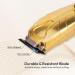 RED Pro Professional Cordless Hair Finishing Trimmer for Men - Electric Rechargeable Wireless Beard Detailer with Diamond Coated T-Blade (Matte Gold) - Perfect for Barbers & Stylists - Buy Online on GoSupps.com