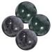 DEARMAMY Marble Green Baoding Balls 2 Sets Hand Massage Balls Chinese Health Exercise Massage Balls Stress Relief Hand Exercise