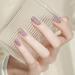 JMEOWIO Semi Cured Gel Nail Strips Cream Purple Grey Gel Nail Stickers Nail Supplies Nail Art Design Decoration Accessories - Buy Online on GoSupps.com