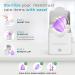 Ecoblossom Menstrual Cup Sterilizer | UV Cleaner & Sanitizer 99.9% Germ-Free | Fits Small & Large Period Discs | Quick 2-Minute Wash - Buy Online on GoSupps.com