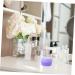 FOMIYES 3 Sets Cream Box Empty Container Airless Pump Jar Cream Jar with Sealed Lid Face Cream Pot Travel Container for Cream Body Butter Jar Vacation Silica Gel Filling Purple Storage Box - Buy Online on GoSupps.com