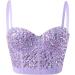 Shop Glitzer Top Women's Party Crop Tops | Sparkle Tank Trendy Vest Sexy Streetwear Camisole | International Shipping Available - Buy Online on GoSupps.com