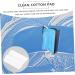 30 Pcs Glass Wiper Accessory Bag Magnet Glass Wipe Magnetic Window Cleaner Strip Double Sided Window Cleaner Refill Window Cleaner Rubber Strip Double Layer Cotton Felt White White 10.5X4CM - Buy Online on GoSupps.com