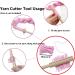 Yushen 3Pcs Latch Hook Kit - Rug Mesh Canvas, Bent Latch Hook & Yarn Cutter Tool for DIY Embroidery Crafts and Carpet Making - Buy Online on GoSupps.com
