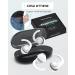 Supcet Earplugs for Sleeping & Hearing Protection | Washable & Reusable Silicone Noise Earplugs - Ideal for Sleep Festivals & Concerts (Transparent) - Buy Online on GoSupps.com