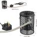 Evoloo Reptiles Ceramic Heating Lamp with Guard Anti-scalding Lampshade with UK Plug 100W Ceramic Heat Lamps Lampshade Holder Infrared Reptile Heat Bulb with Anti Hot Bracket Cage for Bearded Dragon - Buy Online on GoSupps.com