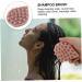 Beavorty 3 Pcs Bathing Brush Set | Portable Hairbrush & Scalp Massager | Shampoo Peeling & Hair Care Comb | Bathroom Cleaning Tools - Pink - Buy Online on GoSupps.com