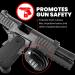 Innovatex Heavy-Duty Gun Trigger Lock Set with 3-Digit Combination - 3 Pack | Secure Handguns, Rifles, Pistols, and Shotguns | Solid Steel Home and Travel Safety Accessories - Buy Online on GoSupps.com