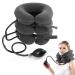 Cervical Traction Device Adjustable Inflatable Neck Brace with Removable Air Pump Neck Stretcher for Instant Pain Relief