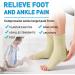Hueglo Ankle Compression Socks 4 Pair Orthopedic Support for Neuropathy Arthritis Tendonitis and Plantar Fasciitis - Best Sports & Ankle Bandage in Skin Color - Buy Online on GoSupps.com