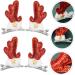 FRCOLOR Baby Pairs Elk Sequin Barrette Christmas Barrettes baby hair clip Christmas reindeer Hairpin festive Bobby hair clip Reindeer Hair Clips girl two piece suit elk horns Fabric - Buy Online on GoSupps.com