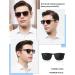 OCCI CHIARI Retro Oversized Reading Sunglasses Men | Stylish Full Lens Sun Readers 1.0 - 3.5 | Black 1.25 - International Shipping Available - Buy Online on GoSupps.com