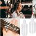 ZYFC 2-Pack 4oz/120ml Applicator Bottles - Transparent Hair Oil Squeeze Bottles for Art, Craft, Salon & Hair Care - Buy Online on GoSupps.com