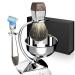 Grutti razor gift for men manual shaving set with a razor plane stand and razor shell and roof hair razor brush and razor (compatible with fusion 5) razor plane set men fusion 5 set wood