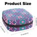 Shop Aesthetic Portable Women's Binding-Up Bags | Menstrual Cup Pocket & Pads for Teen Girls | Multi-Colored Mandala Design - Buy Online on GoSupps.com