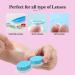 12-Pack Compact Colored Contact Lens Case - Multi-Color & Leak-Proof - Travel & Home Storage - Buy Online on GoSupps.com