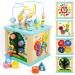 Fajiabao motor cubes toy from 1 year - 5 in 1 motor toy baby toys with motor skills Life Activity Center Baby Montessori toys 1 year Easter gifts young girls