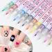 12 Colors 3D Nail Art Pen - DIY Nail Art Tools for Beauty & Manicure | Graffiti Puncture & Flower Design Liner - Buy Online on GoSupps.com