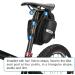 Rhinowalk Bike Saddle Bag with Water Bottle Holder - Black | Mountain & Road Bicycle Under Seat Storage Pack - Buy Online on GoSupps.com