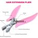 ZAMAHA UK Stainless Steel Professional Hair Extension Pliers Tool for Removing Micro Rings and Crushing Fusion Bond - Anti-rust with Non-slip Grip - Pink 15 cm - Buy Online on GoSupps.com