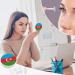 Buy Azerbaijan Flag Cute Contact Lens Case - Portable Round Storage Box with Mirror for Travel & Daily Use - Buy Online on GoSupps.com