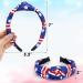 CiyvoLyeen 4PCS American Flag Knotted Headband for Women - Patriotic Party Decor for 4th of July & Independence Day - Buy Online on GoSupps.com