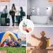 3-Piece Travel Toothbrush Set | Portable Toothbrush Holder & Cup for Camping Hiking & Home - Buy Online on GoSupps.com