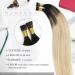 Moresoo Keratin Bonding Extensions - 60cm Real Hair Dark Brown to Caramel Blonde Platinblond #2/27/613 I Tip 40G 50 Strands - Buy Online on GoSupps.com