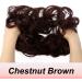 JJstar Messy Hair Bun Scrunchies - Chestnut Brown Chignon for Women and Girls - Buy Online on GoSupps.com