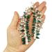 Betiteto 2Pcs Green Rhinestone Wedding Hair Clip Combs Bridal Hair Vine Accessories - Buy Online on GoSupps.com