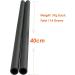 (2 Pcs) 40cm Carbon Fiber 15mm Rods for Rail Rod Support Systems - Lightweight Rods for Mattebox, Follow Focus & More - Buy Online on GoSupps.com
