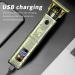 Men's Hair Clipper Professional Electric Beard Trimmer Wireless Shaver LED Screen Rechargeable Silent for Gift Men Salon - Buy Online on GoSupps.com