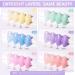 Gellen Gel Nail Polish Kit - 6 Colors Macaron Jelly Set with UV Nail Light | 36W Lamp, Starter Kit for Manicure - Soak Off Gel Polish Set - Buy Online on GoSupps.com