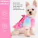 X-Small Dog Sweater - Tie-Dye Fleece Winter Clothes for Small Dogs - Pet Doggie Sweaters (11.02in Bust) - Buy Online on GoSupps.com