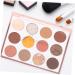 IWOWHERO Eyeshadow Palette Eye Shadow Palette Eyeshadow Eye Makeup Plate Eye Shadow for Women Matte Girl Eye Shadow Box 1 count (Pack of 1) As Shown - Buy Online on GoSupps.com