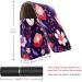 Travel Lipstick Organizer Case - Portable Makeup Bag with Mirror | Floral Daisy Design | Perfect for International Shipping - Buy Online on GoSupps.com
