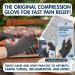 Dr. Frederick's Original Arthritis Gloves - Compression for Pain Relief - Medium Gray (1 Pair) - Buy Online on GoSupps.com