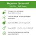 Healthy Gut Magnesium-HP | Ultra Pure Glycinate with Zero Fillers | 180 mg Magnesium Glycinate | 90 Servings 90 Count (Pack of 1) - Buy Online on GoSupps.com