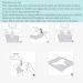 Chest Wrinkle Pads Silicone Chest Wrinkle Patches Sleeping Reusable Firming Beauty T Shaped Silicone Chest Pads for Neck and Shoulder Moisturizing - Buy Online on GoSupps.com