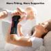 FREETOO Fitted Wrist Brace for Carpal Tunnel Relief - Adjustable Night Support with Metal Splint for Arthritis & Tendonitis - Right/Left Hand Size S/M (13-20CM) - Black Red - Buy Online on GoSupps.com