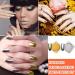 WENJLYJ 2Pcs Gold Silver Chrome Nail Powder - Holographic Metallic Glitter Set - Buy Online on GoSupps.com