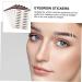 Baluue 30 Pcs Eyebrow Stickers Brown Eyebrow Sticker Makeup Stickers Brown Eyebrow Tattoos Eyebrows Soy Ink - Buy Online on GoSupps.com