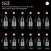 Lea-Shall Nail Tips Set 240 Pre-Shaped Almond Gel Nails 12 Sizes | Full Cover Artificial Nail Tips for Stunning Acrylic Nail Designs - Buy Online on GoSupps.com