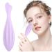 Buy Portable Silicone Face Roller & Gua Sha Tools - Flexible Washable Skin Care Massager for Women - Perfect Gift (Purple - Buy Online on GoSupps.com