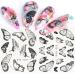 Manicure Adhesive Holographic DIY 3D Butterfly-shapeNail Decals Nail Art Nail Stickers - Buy Online on GoSupps.com