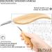 Hutsuls Chip Carving Knife for Beginners - Razor Sharp Wood Detail Knife in Gift Box - Whittling Tool for Adults & Kids (6.1in) - Buy Online on GoSupps.com