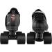 Crazy Skates Rocket Roller Skates - Unisex Quad Skates Black US Mens 9 | US Ladies 10 | EU 42 - Buy Online on GoSupps.com