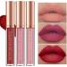12-Piece Nude Liquid Lipstick and Lipliner Set - Long Lasting, Waterproof, Non-Fading Formula - Perfect Makeup Gift for Women (Set C) - Buy Online on GoSupps.com