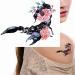 Dopetattoo Temporary Scorpion Tattoo - 6 Sheets, Fake Tattoos for Neck and Arm - Men and Women - Buy Online on GoSupps.com