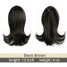 CJL HAIR Claw Clip Drawstring Ponytail Hair Extension Short Black Brown Wavy Curly Afro Fake Faux Synthetic Heat Resistant Fiber Hairpiece for Women Girls Kids 12 Inch (Pack of 1) Black Brown - Buy Online on GoSupps.com